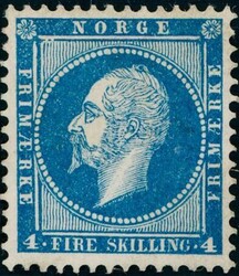 4. 4 skilling, lett hengslet, med fin gummi (3000)