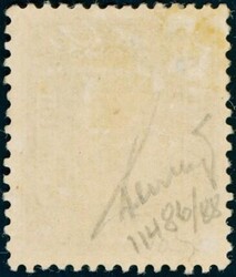 7. Letthengslet merke med god farge. Signert Moldenhauer (5000 ++)