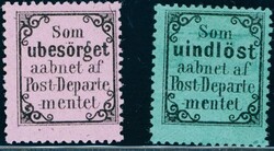 1y, 2y. Som ubesørget er **