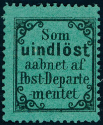 2x. Attest H.J. Enger "Postfrisk originalgummi. Krakelering av ...