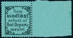 2y. Pent postfrisk merke (1800)