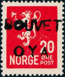 BOUVET ØYA. Prima NK 145 med overtrykk