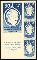 FLYVEBLAD - "30 stk. sølv - Vanaere og forakt....." komplett helark ...