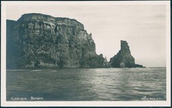 ØSTERVAAG-BJØRNØY 19/7-24 på postkort fra Bjørnøya frankert med ...