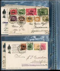 POLKORT "FRAM" OVER POLHAVET. Stor lott med 73 stk. polkort. Flere ...