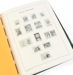 LEUCHTTURM SF-album. Meget velholdt bind 1990-2015, inkl. ark for ...