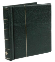 LEUCHTTURM SF-album. Rimelig velholdt bind 1855-1989 inkl. ark for ...