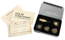 GIBRALTAR. "KAMPEN OM TUNGTVANNET". £10 2017, 3,11 g .999 gull, ...