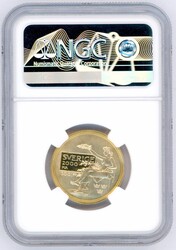 SVERIGE. 2000 kr 2001 B i .900 gull. Nobel Prize Centennial. Vekt 12 ...