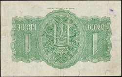 1 kr 1942 A LONDON . 200215, kv. 1+. NP 101