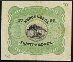 50 kr 1934 B.2470831, Cederholm, PMG 35. NP 32B