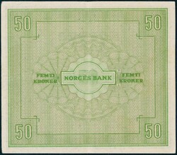 50 kr 1950 B. 5077878. Kvalitet 1+. NP 33B. Ex. OMG 32, lott 254