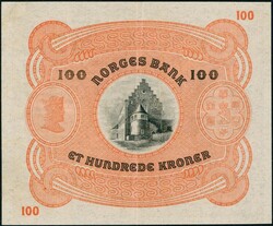 100 kr 1935 B.0997522. Kvalitet 1+. NP 42B