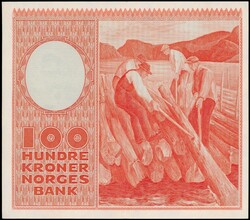 100 kr 1956 E. 6322226. Kvalitet 01. NP 44B. Ex. OMG 32