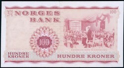 100 kr 1975 Z 5436313 (5-million) erstatningsseddel/replacement note. ...