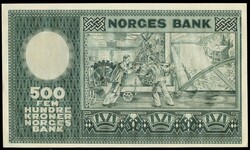 500 kr 1956 A 0774555 i kvalitet 0-. NP 64B