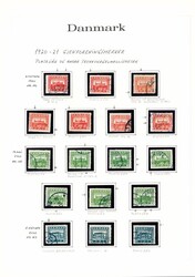 112-114. 1920-serien inkl. 3 gode varianter
