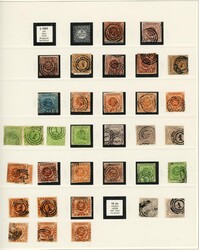 Samling i to Safe Dual-album 1851-1982. Manko første side afa 2, ...