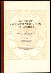 LITTERATUR - G.A.Hagemann - "Danmarks og Dansk Vestindiens ...