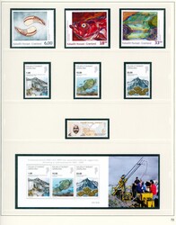 Samling 1915-2009 i to stk. SAFE Dual-album. Starter med 12 stk. PP. ...