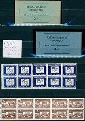 BYPOST. 6 sider Sverige, 7 sider Norge og 5 sider Danmark