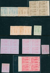 BYPOST. 6 sider Sverige, 7 sider Norge og 5 sider Danmark