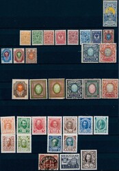 Samling til 1955 i tykk innstikkbok med tynt klassisk, så litt ymse ...