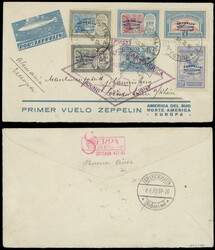 ZEPPELIN FLIGHT: 1930 (May 24 - June 6), Round the World Flight cover ...