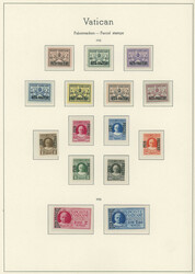COLLECTION IN TWO ALBUMS: 1929-80, several hundred stamps, souvenir ...