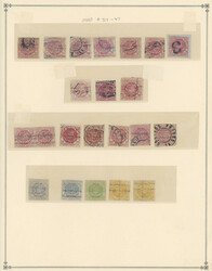 LARGE AND VALUABLE COLLECTION IN TWO LARGE ALBUMS: 1859-1984, about ...