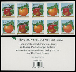 6605: États-Unis - Booklet panes