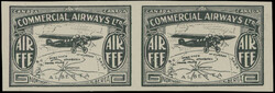 1930, Commercial Airways, Ltd., ''AIR FEE'' (10c) black, horizontal ...