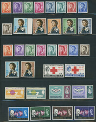 COLLECTION ON VARIO PAGES: 1934-2014, 750 stamps, 68 souvenir sheets ...