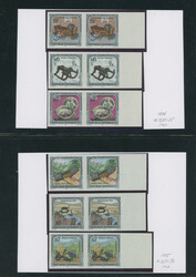 FOLKS FESTIVAL - GROUP OF IMPERFORATE PAIRS: 1991-2002, Local ...