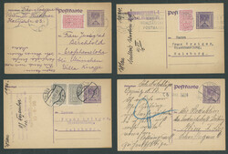 LARGE PRE-WORLD WAR II POSTAL HISTORY SELECTION IN A BOX: 1918-32, ...