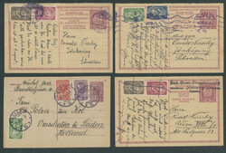 LARGE PRE-WORLD WAR II POSTAL HISTORY SELECTION IN A BOX: 1918-32, ...