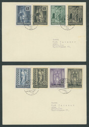 LARGE AND OUTSTANDING POSTAL HISTORY UNIT: 1947-54, over 500 items in ...
