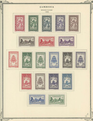 STARTING COLLECTION ON SCOTT PAGES: 1951-67, over 200 mostly mint ...
