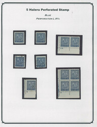 COAT OF ARMS ISSUE - STAMPS AND POSTAL HISTORY COLLECTION: 1929-37, ...