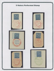 COAT OF ARMS ISSUE - STAMPS AND POSTAL HISTORY COLLECTION: 1929-37, ...