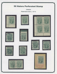 COLLECTION OF 1929 ISSUES: St. Wencenslas and Views of Prague, Brno ...