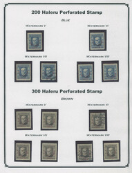COLLECTION OF THE SOKOL ISSUE: 1926, 35 mint and used (12) stamps, ...