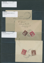 CHAIN-BREAKER (FREEDOM) ISSUE: 1920-27, 144 postal history items, ...