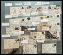 PRESIDENT MASARYK POSTAL HISTORY AND STATIONERY GROUP: 1928-38, 57 ...