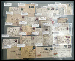 SCENES AND VIEWS DEFINITIVE ISSUES OF: 1932-36, 53 items, including ...