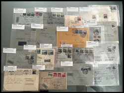 SCENES AND VIEWS DEFINITIVE ISSUES OF: 1932-36, 53 items, including ...