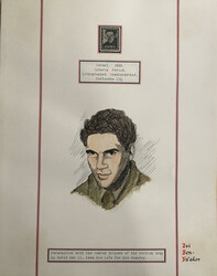 JEWISH PERSONALITIES IN WORLD PHILATELY: 1891-1960, 54 pages in red ...