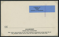 DIRIGIBLE FLIGHT: 1925, The Grettir Algarsson North Pole Expedition, ...