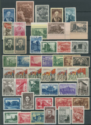 1950 Year, complete set of 129 stamps, including originals and ...