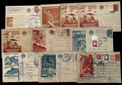 ADVERTISING POSTCARDS COLLECTION: 1930-32, Promotion of Osoaviakhim ...